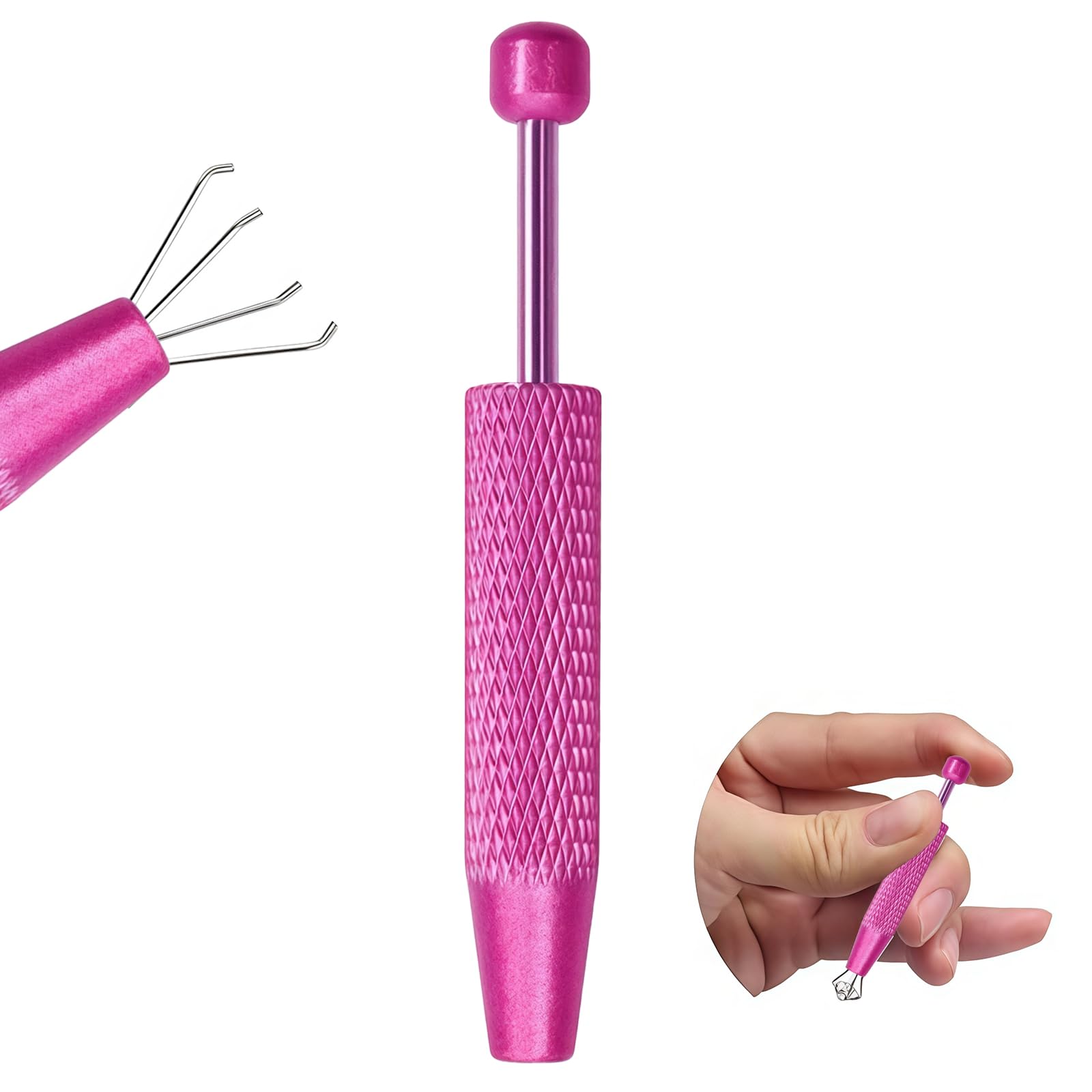 Set di Pinze per Piercing da, Strumento di Apertura per Sfere di Piercing, Accessori per Piercing a Orecchio e Naso