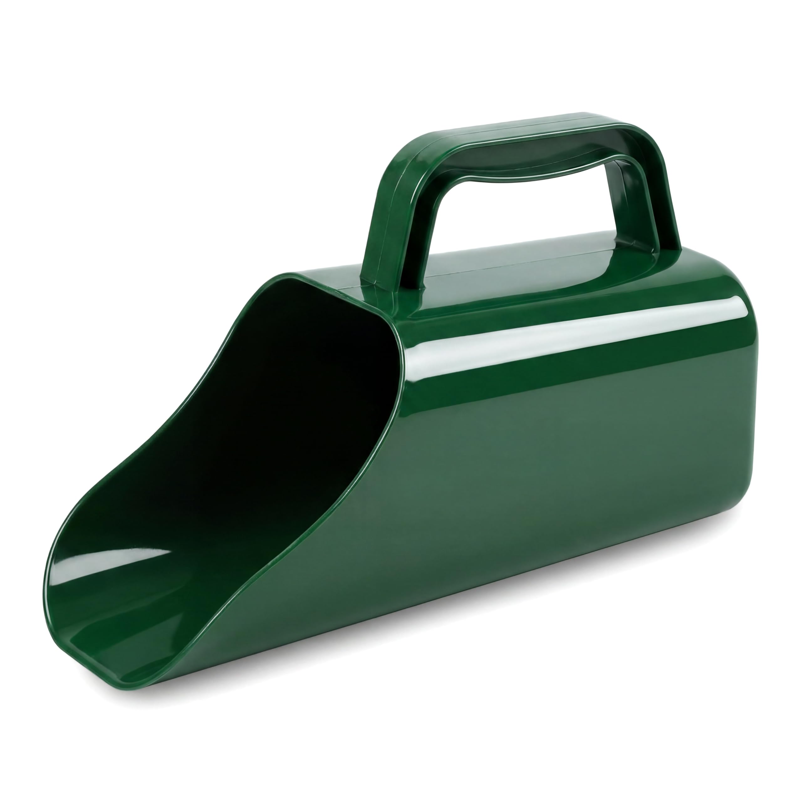 Plastic Feed Scoop with Bucket, Handy Garden Scoop with Sifting Holes Multi-Function Gardening Spoon Garden Shovel Soil Scoops Cultivation Shovel Spoons for Soil Compost Planting