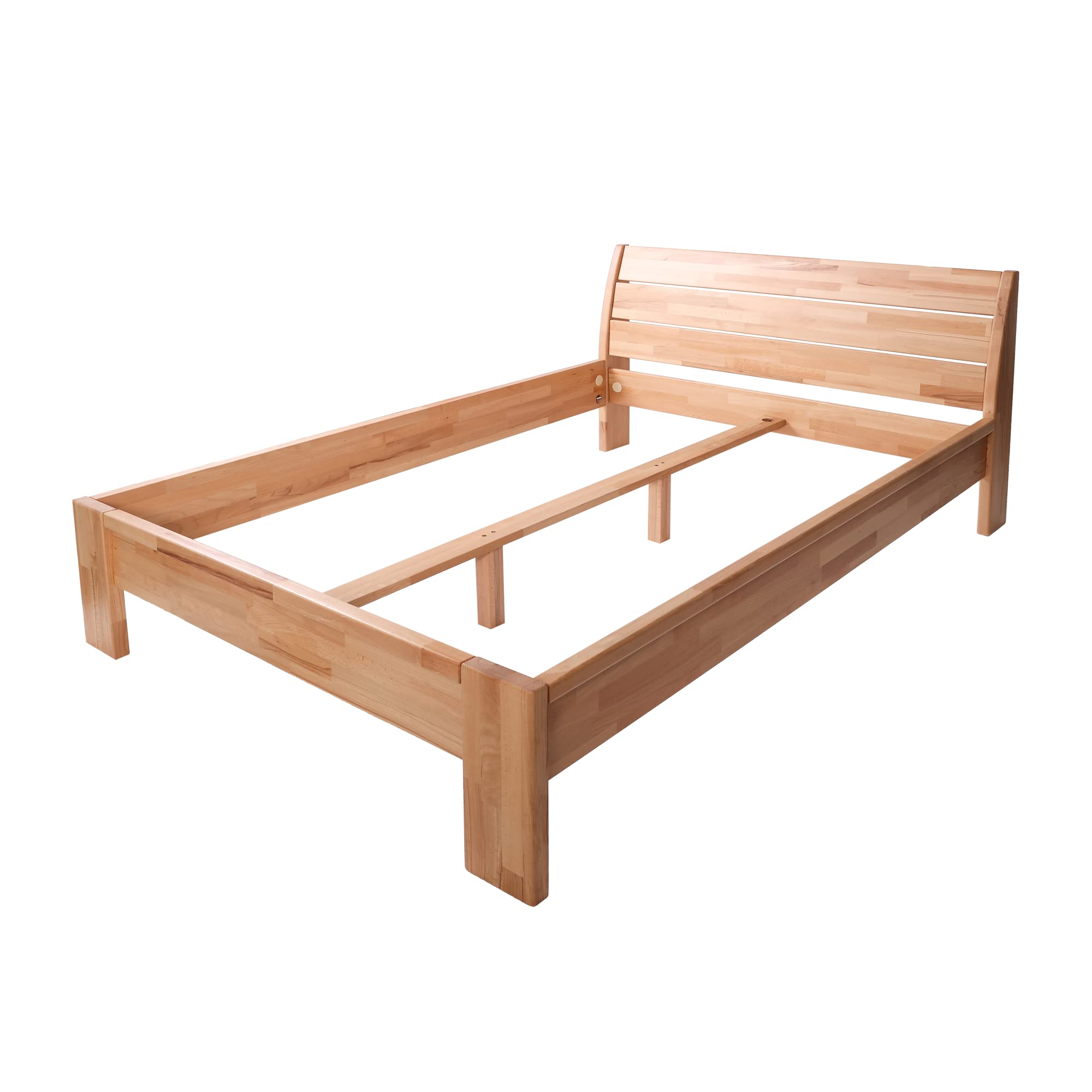 Krok Wood Massivholzbett Alice in Buche (200 x 200 cm)