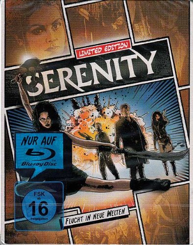 Serenity Reel Heroes Blu-ray SteelBook (Region Free)