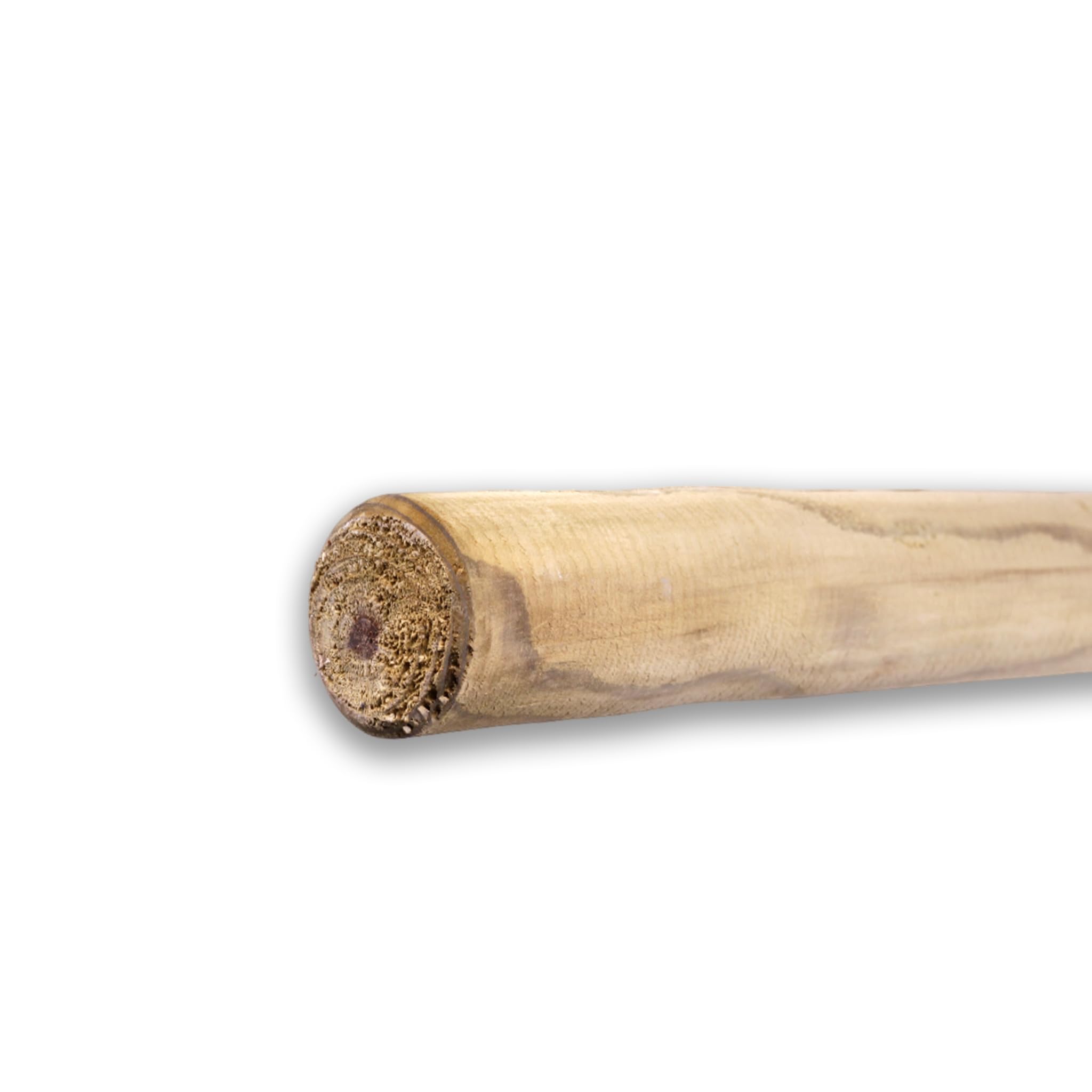 Holzpfahl KDI grün gespitzt 6 cm Ø aus imprägniertem Holz | 100/125/150 cm Länge | Zaunpfahl Gartenpfahl Weidezaun Pfosten Pflanzpfahl Rankhilfe Holzpfosten wetterfest langlebig (125 cm Länge)
