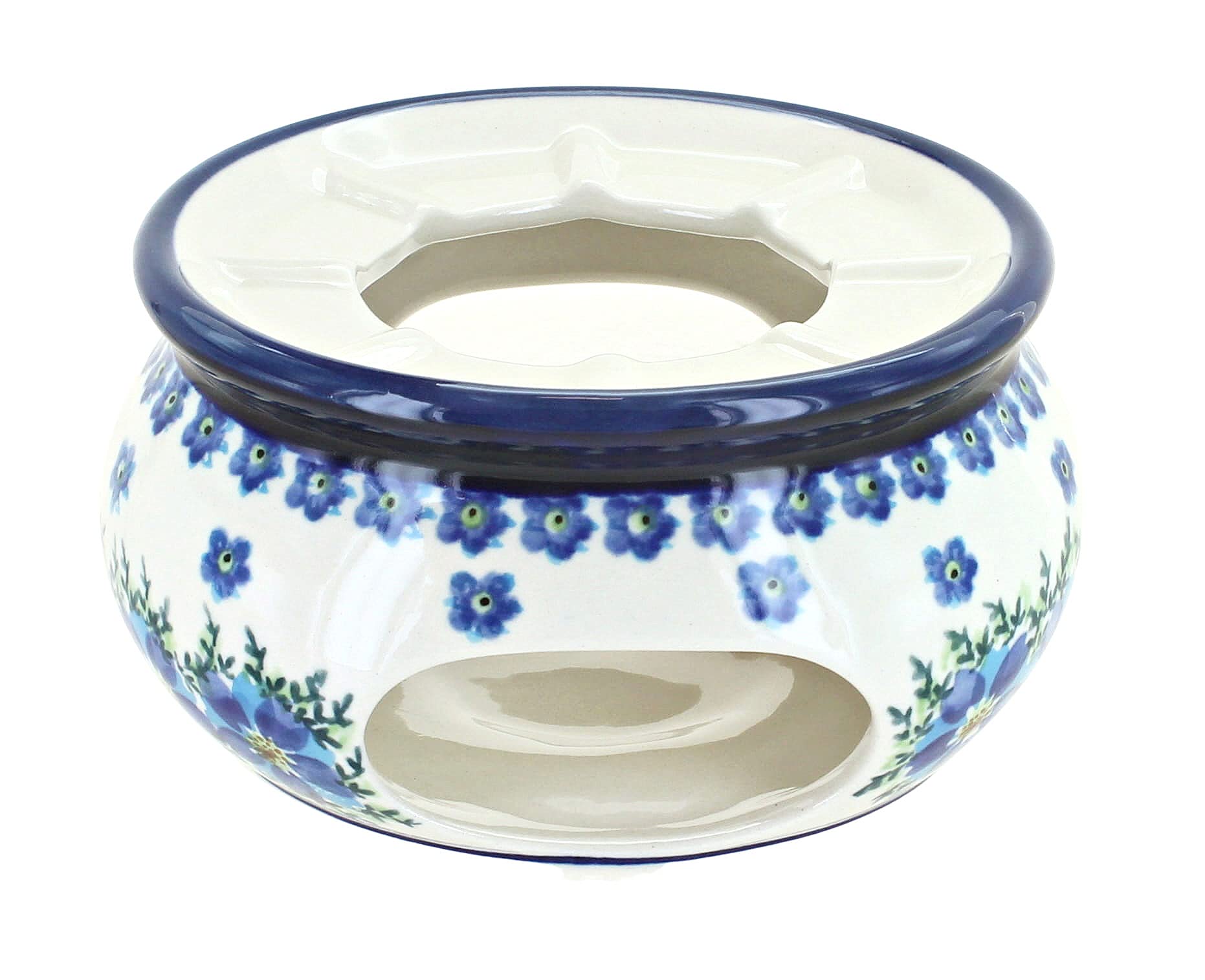 Blue Rose Polish Pottery Kalina Teapot Warmer