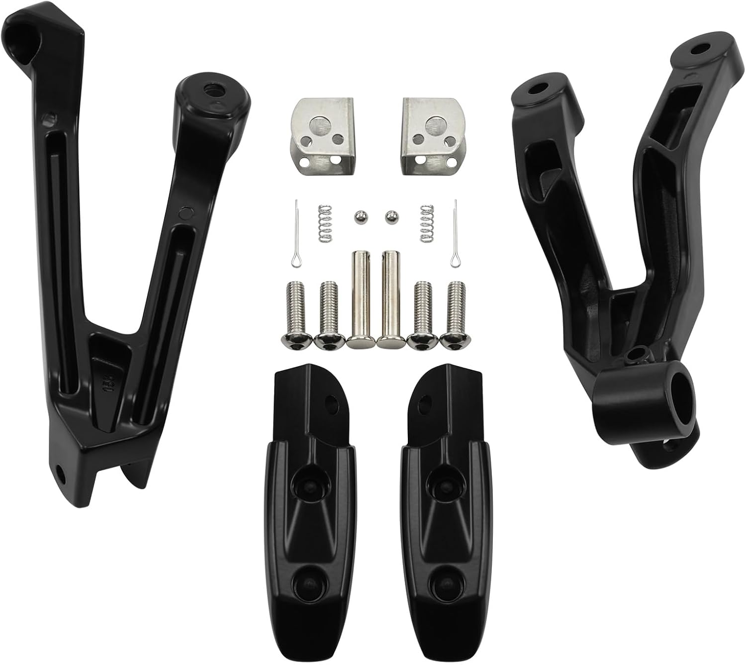 XMT-MOTO Rear Passenger Foot Pegs Fit for Fit For Harley Nightster RH975 2022-2025 Nightster Special RH975S 2023-2025
