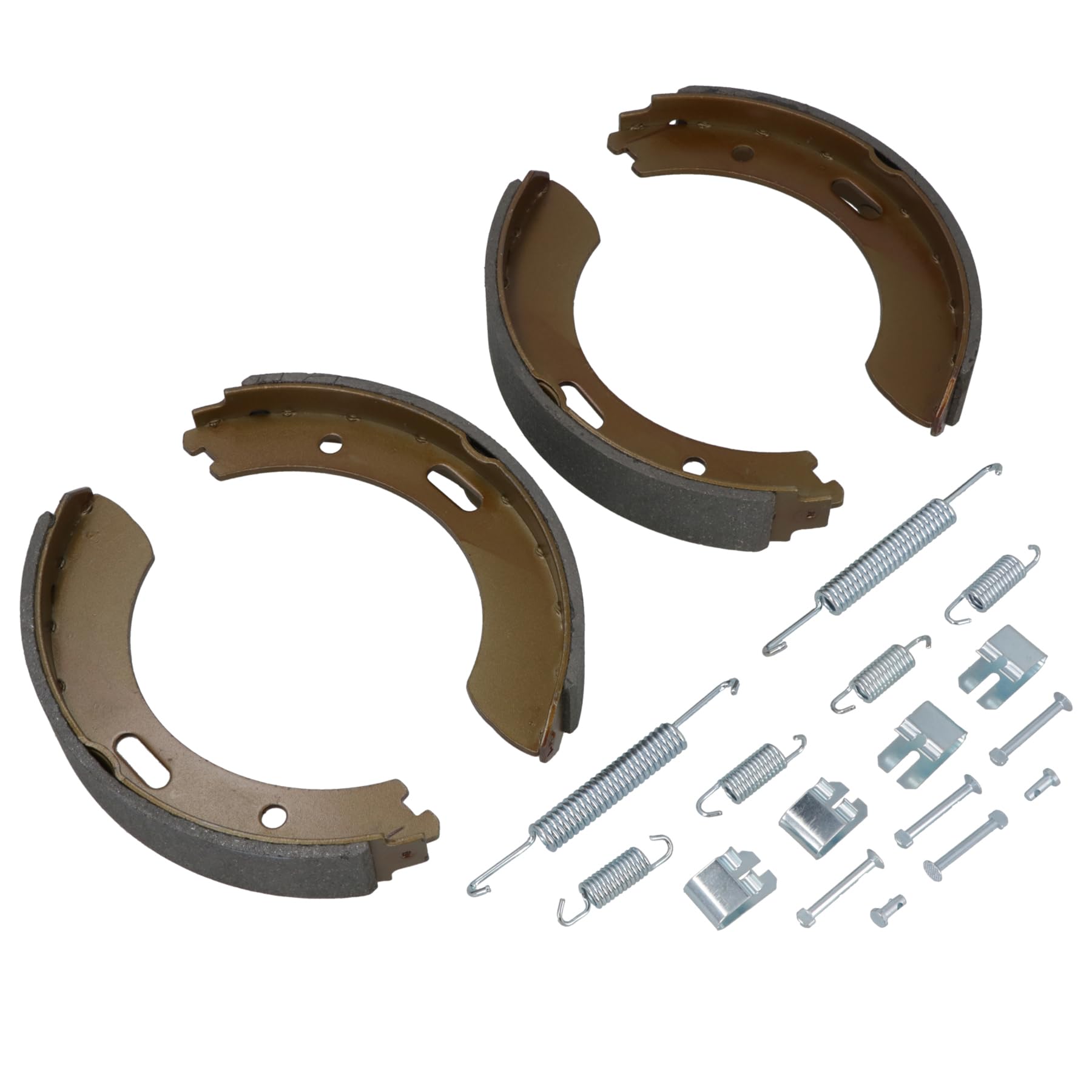 AB Tools-URB Zamienniki butów hamulcowych do przyczepy z zestawem sprężyn 250 x 40 mm do BPW