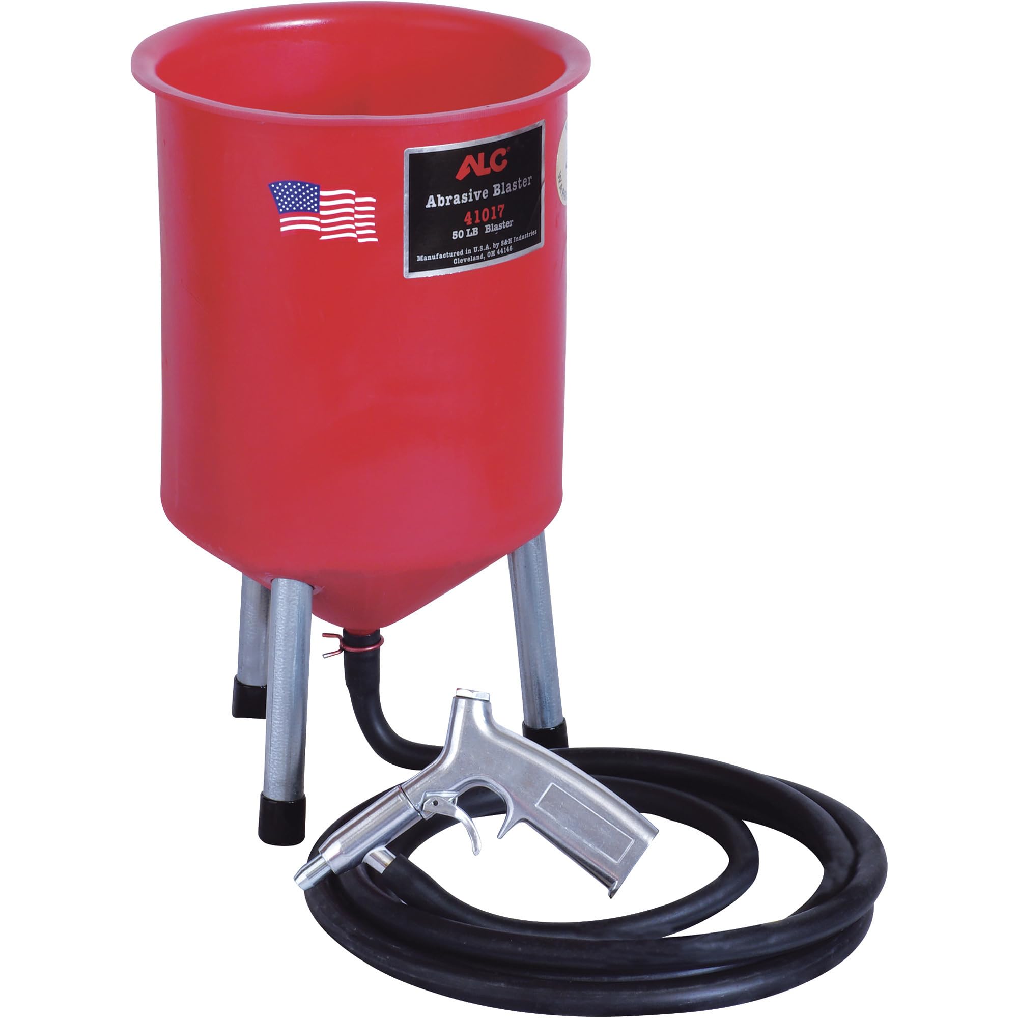 ALC Portable Abrasive Siphon Blaster - 50-Lb. Capacity, Model