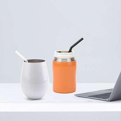 Miniatura 6 de Pajitas de silicona negras reutilizables para niños pequeños y niños, 12 popotes flexibles de 6.7 pulgadas para vasos YetiRticOzark de 6 a 12 onzas