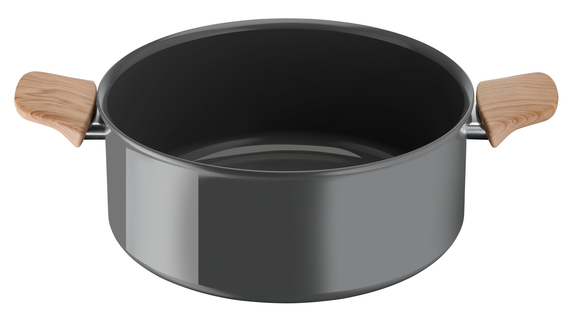 Tefal Renew - Cacerola (24 cm, revestimiento antiadherente cerámico, ecológico, reciclado, cocina saludable, termo-Signal, utensilio seguro, fabricado en Francia, todos los fuegos, incluida inducción