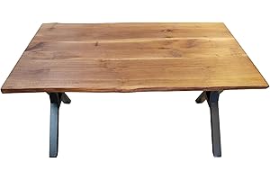 Live Edge Dining Table for 8: The Epitome of Rustic Elegance