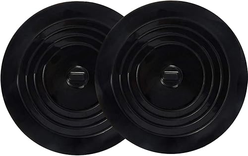 Vista 34 de V-TOP Tapón de drenaje de bañera, paquete de 2 tapones de silicona grandes de 6 pulgadas, tapón de succión plana para cocina, baño y lavandería
