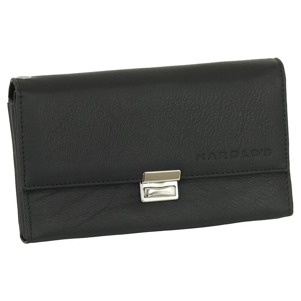 HMF portefeuille avec leiterverschluss taxi en cuir