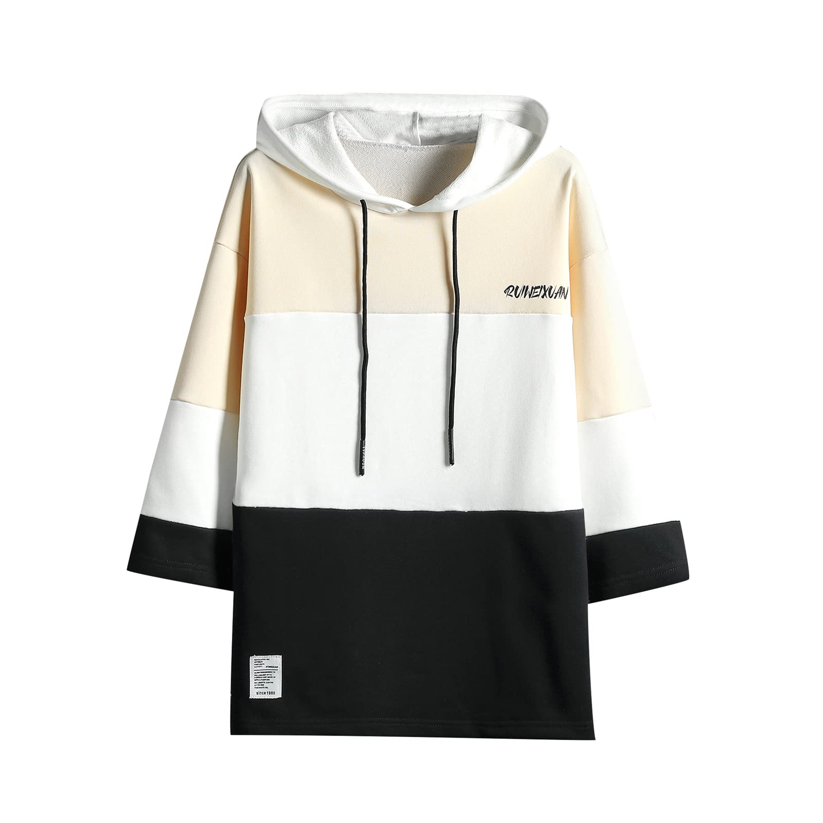 GURUNVANIMen's Unisex Novelty Characters Printed Pullover Hoodies Sweatshirt with Pockets