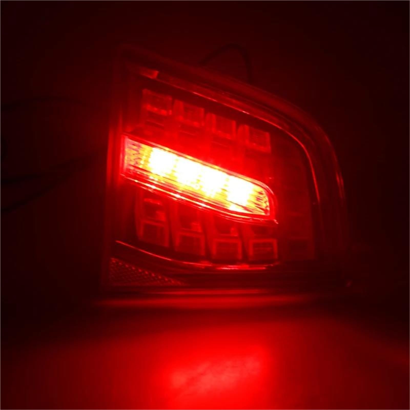 Genérico Luces Traseras Para A6 C6 S6 Quattro RS6 (Sedán) 2009-2011 (Referencias: 4F5945095J, 4F5945096J) – Conjunto De Luz Trasera Y Freno Conjunto Faro Trasero(Interno,BIEN)