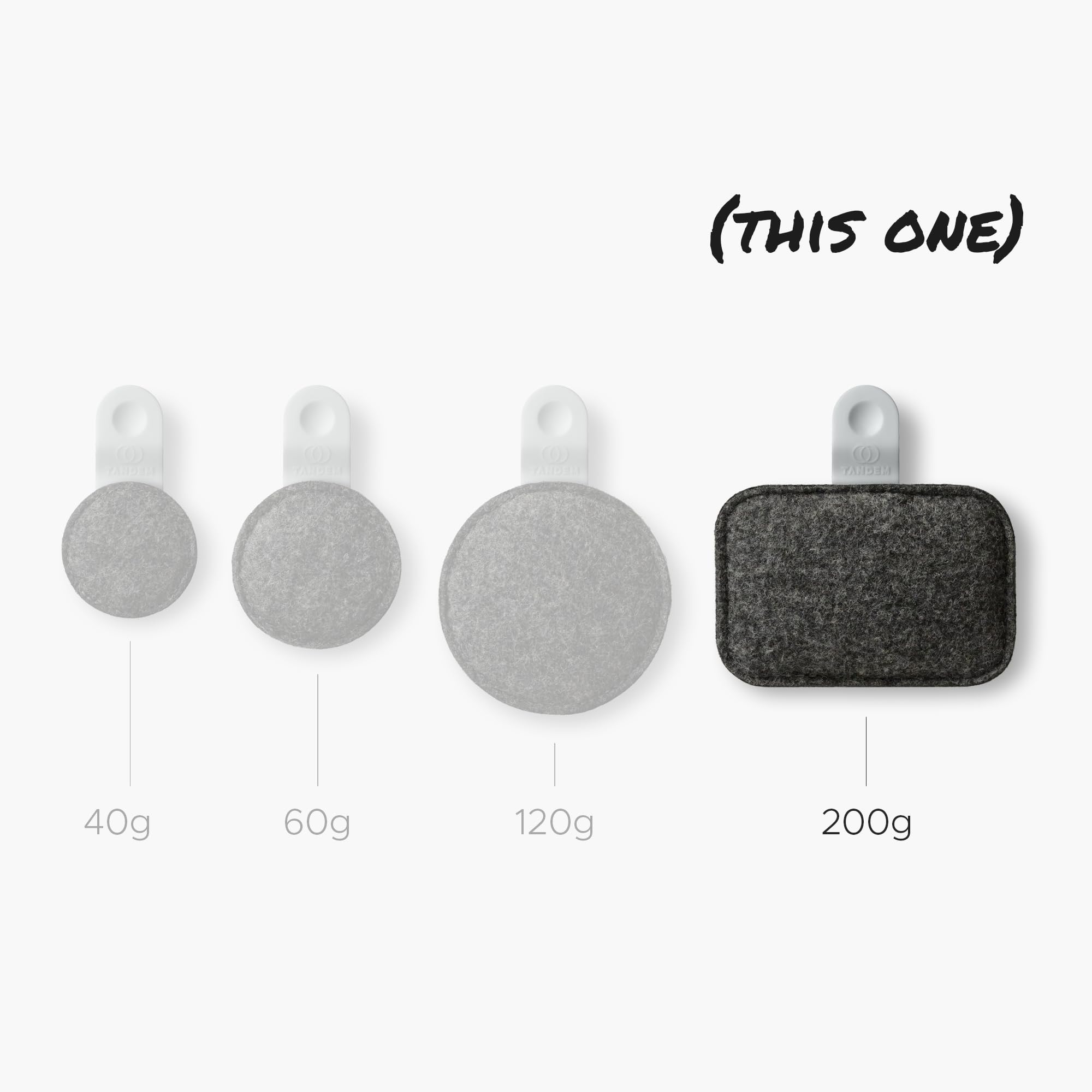 Drops™ By Tandem Drums, Weighted Felt Pod Dampener Effects, Instantly Improves Drum Tone, No Adhesives - Image 2