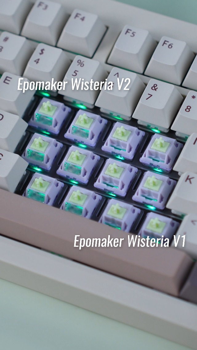 Amazon | EPOMAKER Wisteria 39gf リニア メカニカル キーボード