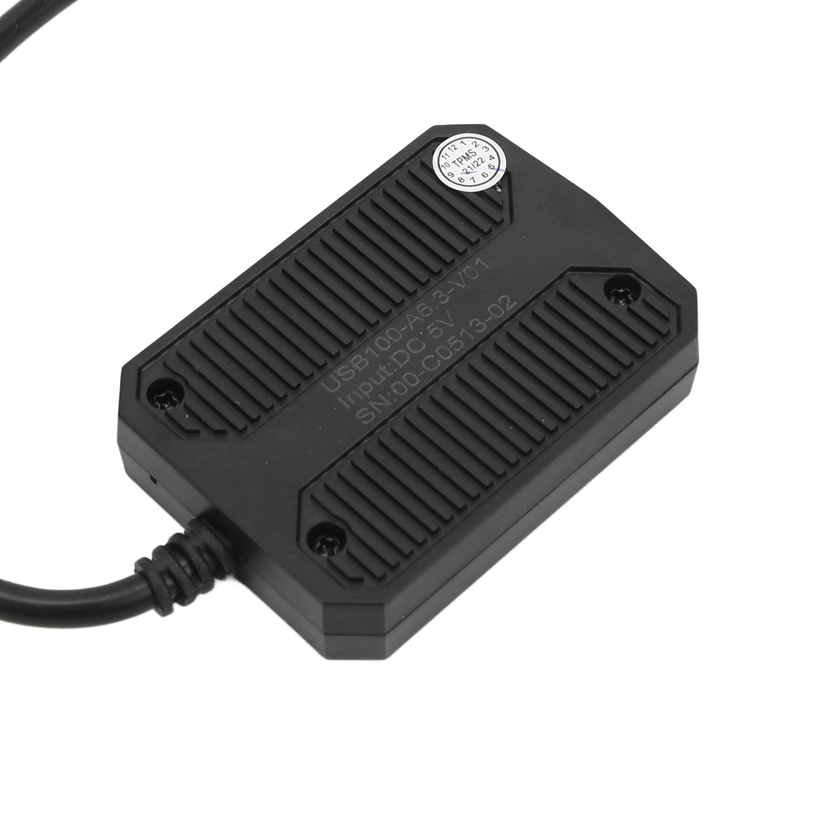 Uniwersalny System TPMS z 4 Czujnikami i Interfejsem USB, System Monitorowania Ciśnienia w Oponach Samochodowych do Gacji, Rts i Wykrywania