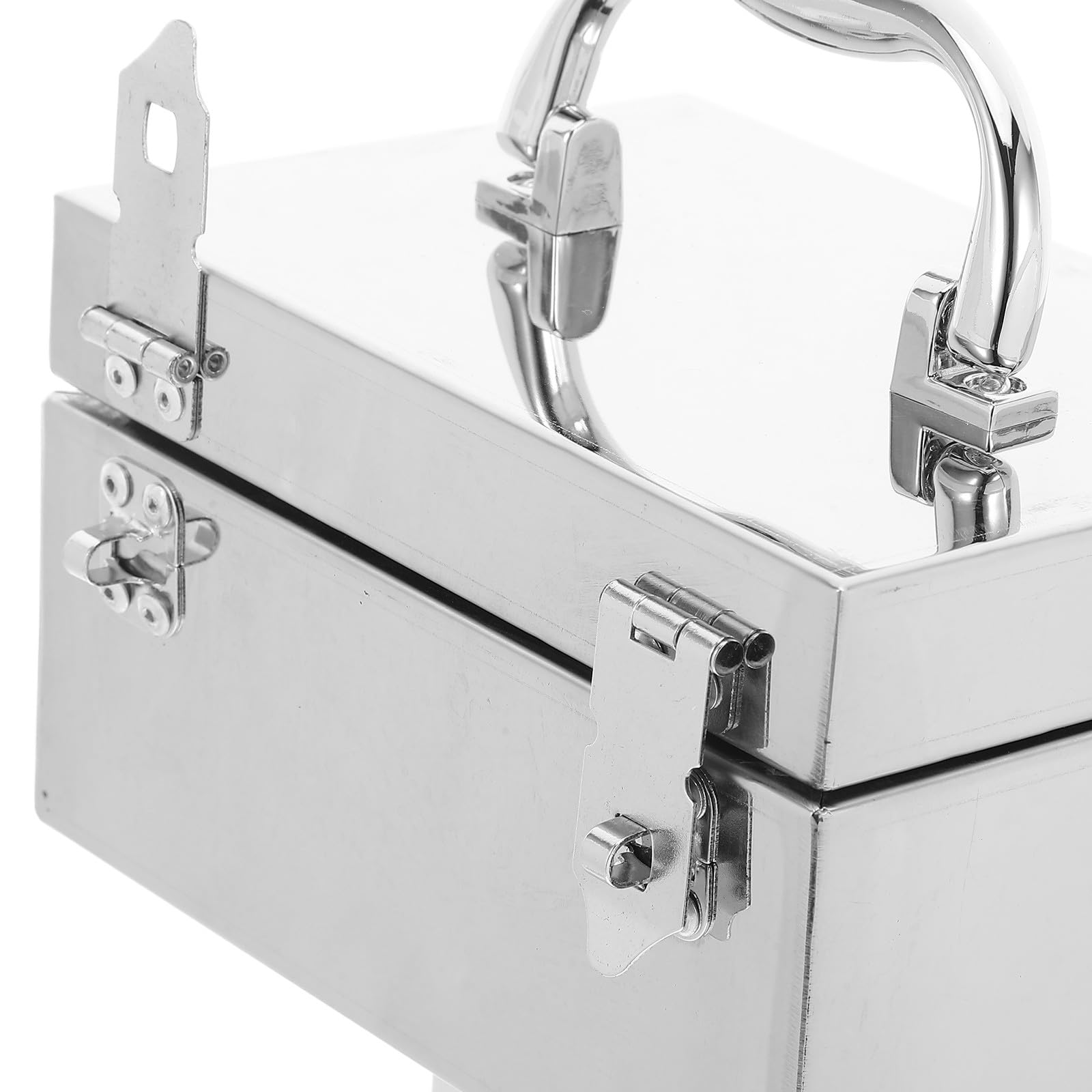 ULTECHNOVO Caisse Enregistreuse Métallique Coffre-fort Verrouillable Portable avec Poignée pour Billets Reçus et Clés