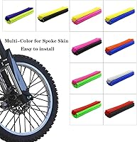 Vista 7 de Worldmotop - Juego de 72 fundas mixtas de radios de motocross, fundas de radios de repuesto universal para Yamaha, Honda, BMW, Suzuki Kawasaki