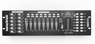 192 Channel DMX512 Console Light Mixer DMX Controller for Stage Effect Party Bar Disco Club DJ Lights