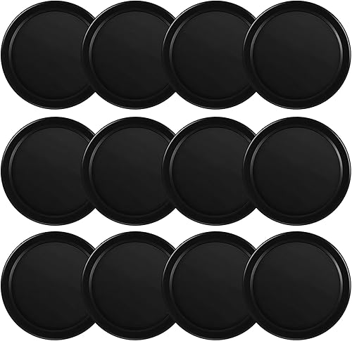 Coopay 3 14 Inches Air Hockey Pucks 12 Pack Full Size Heavy Replacement Pucks for Game Tables Equipment Accessories