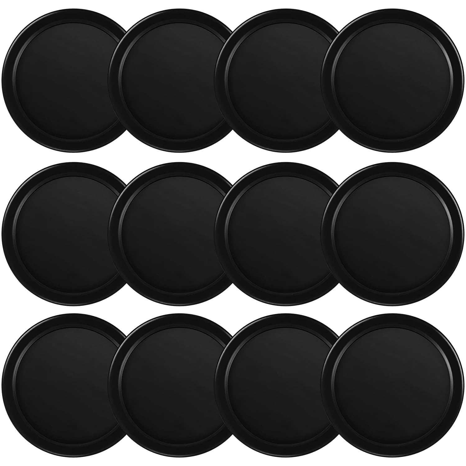 Lahomia Palets de hockey pneumatique, ensemble de rechange pour jeu familial de table de air-hockey, palets et pagaies – Rouge