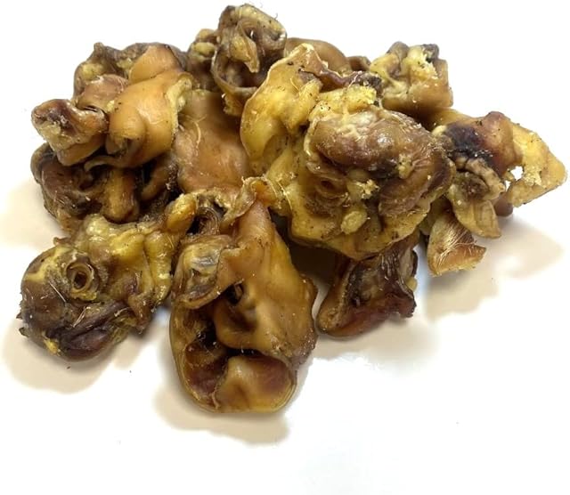 Inner Pigs Ears 1kg Natural Dog Treats Chews