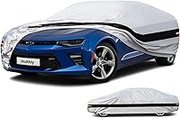 Vista 16 de Funda impermeable para camión de 10 capas para todo tipo de clima. Cubierta para camioneta con protección contra la lluvia, la nieve, los rayos UV