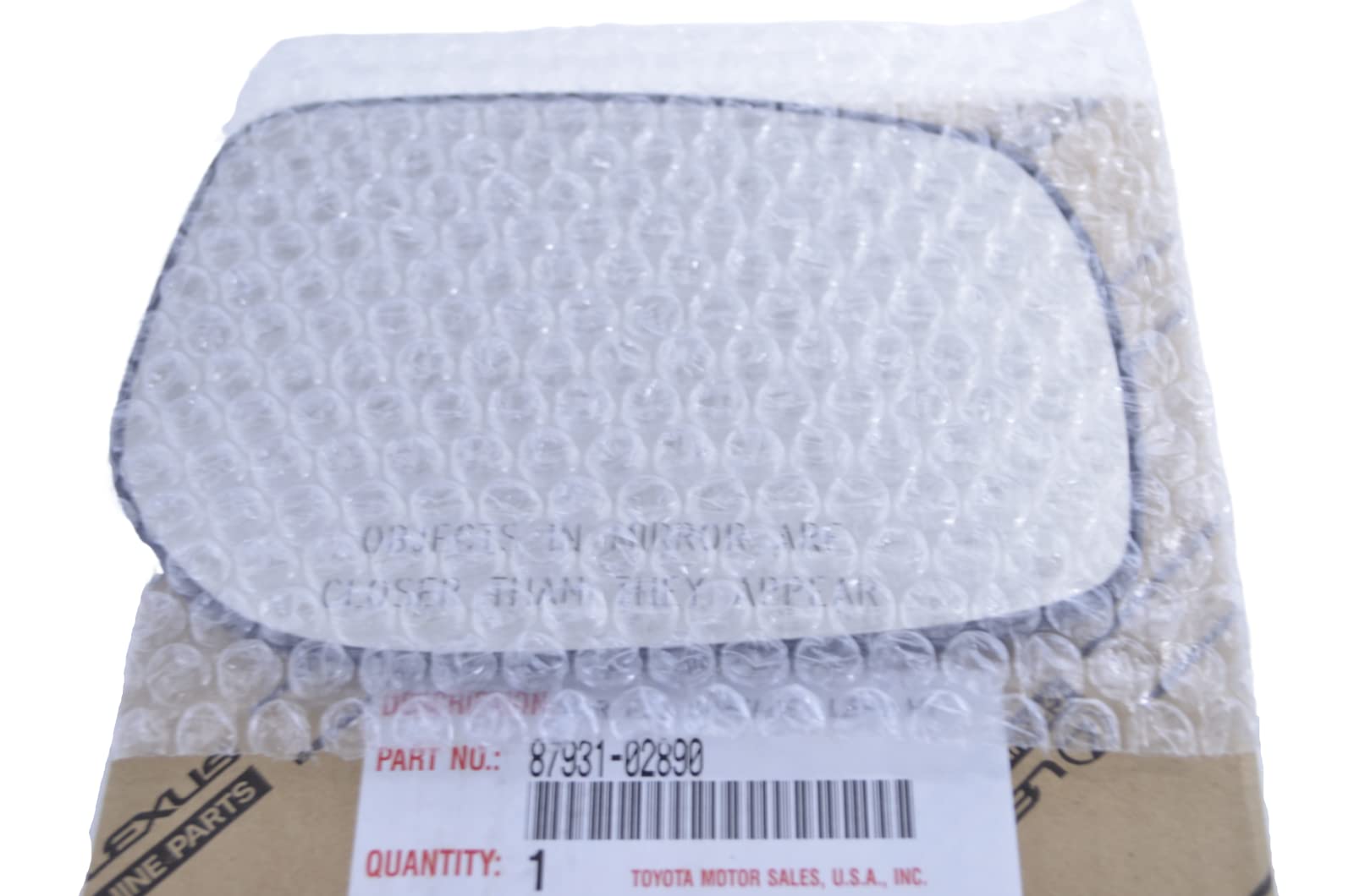 Amazon.com: Toyota Genuine Parts - Mirror Glass Surface (87931