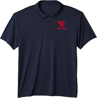 Dayton Flyers Softball Icon Officially Licensed Performance Polo Shirt