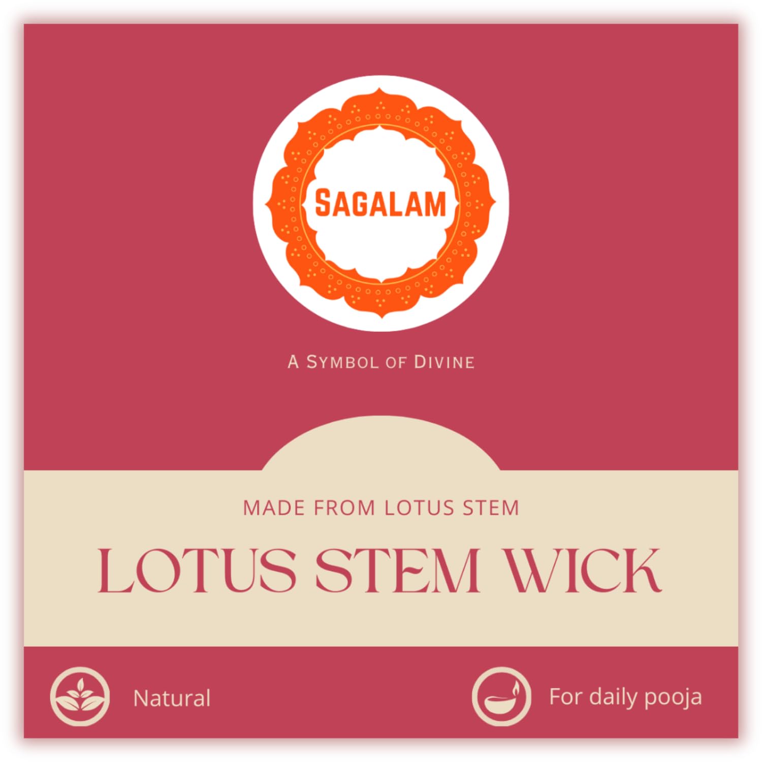 SAGALAM Lotus Stem Wicks | for Pooja | Pack of 30 (B0CZJKBHMB) Amazon Price History, Amazon Price Tracker