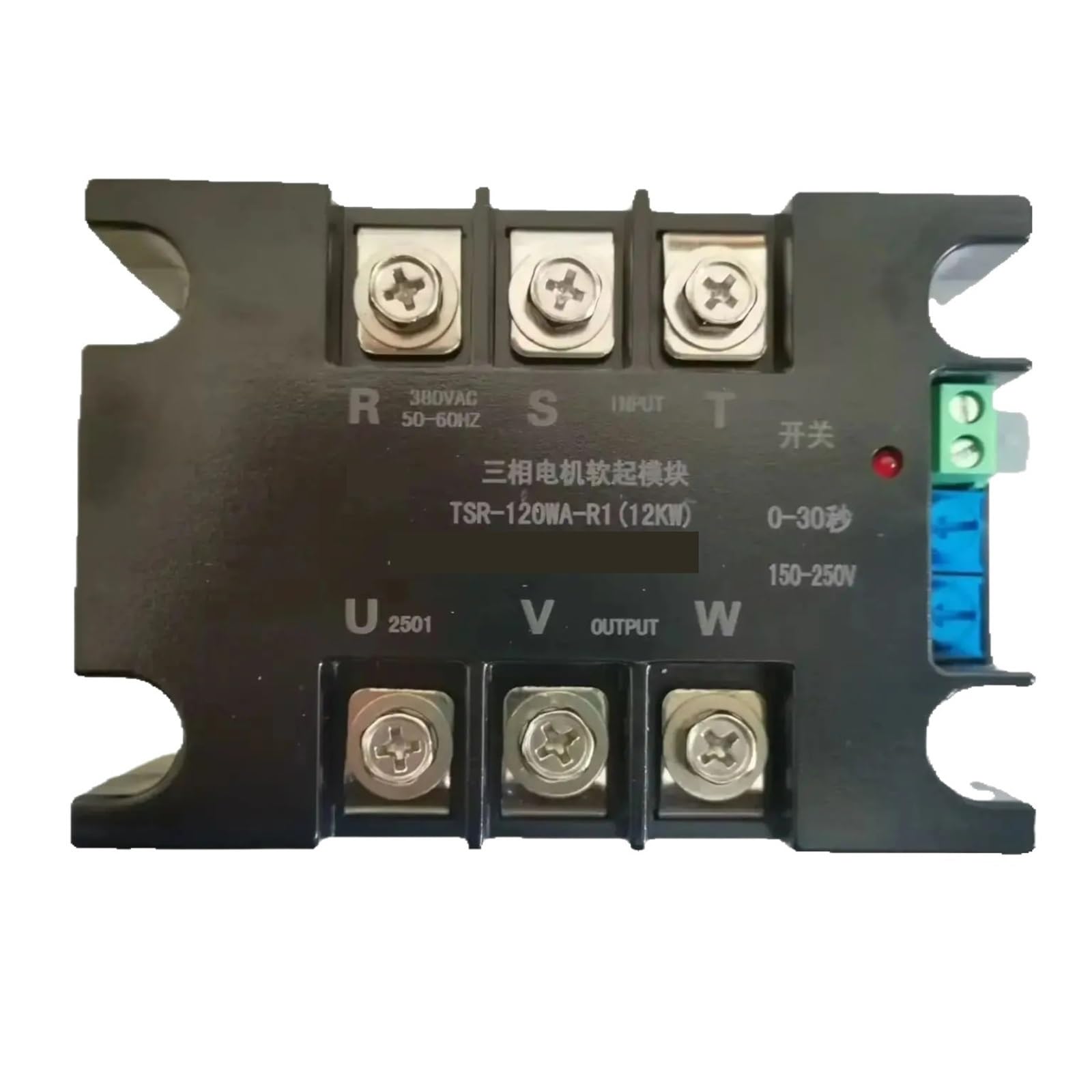 ZVQYSGIW Motor soft start module controller three-phase 380V TSR-60WA-R1(6KW) 6KW motor slow start(TSR-200WA-R1(20KW))