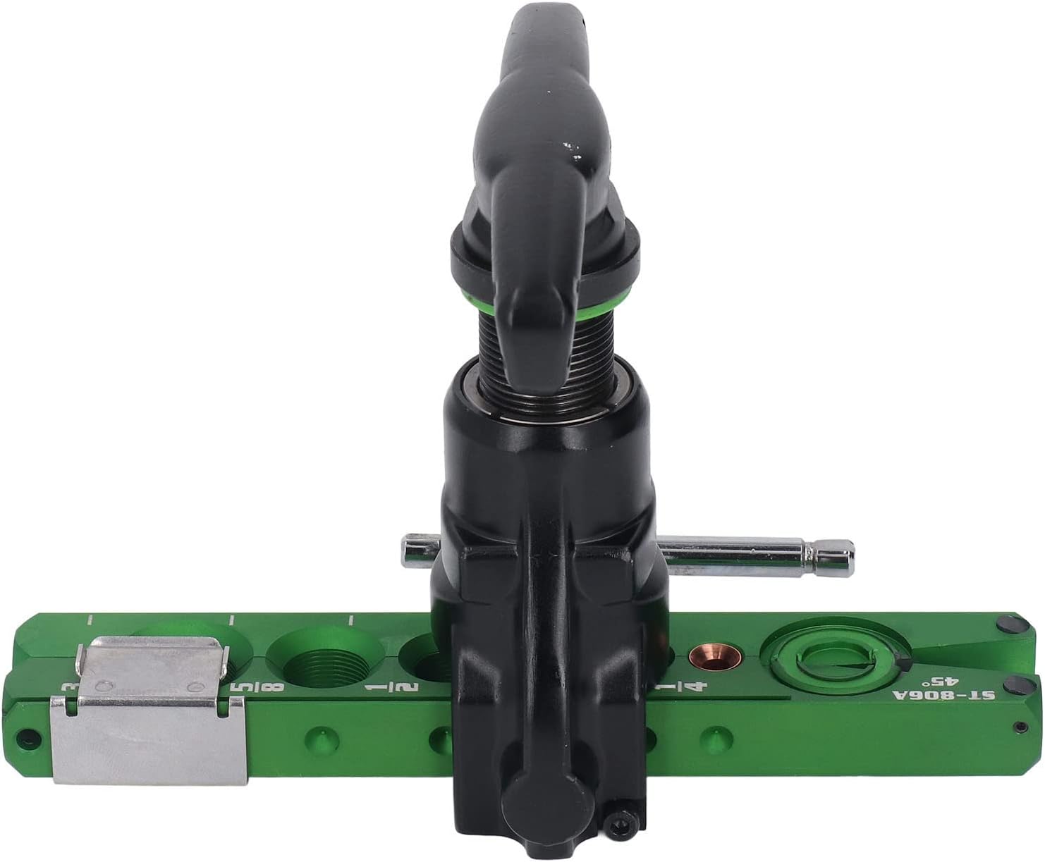 Eccentric Tube Flaring Tool for 1/4in, 5/16in, 3/8in, 1/2in, 5/8in, 3/4in - Single Hydraulic Flaring Tool with Durable Alloy Construction for Automotive Plumbing