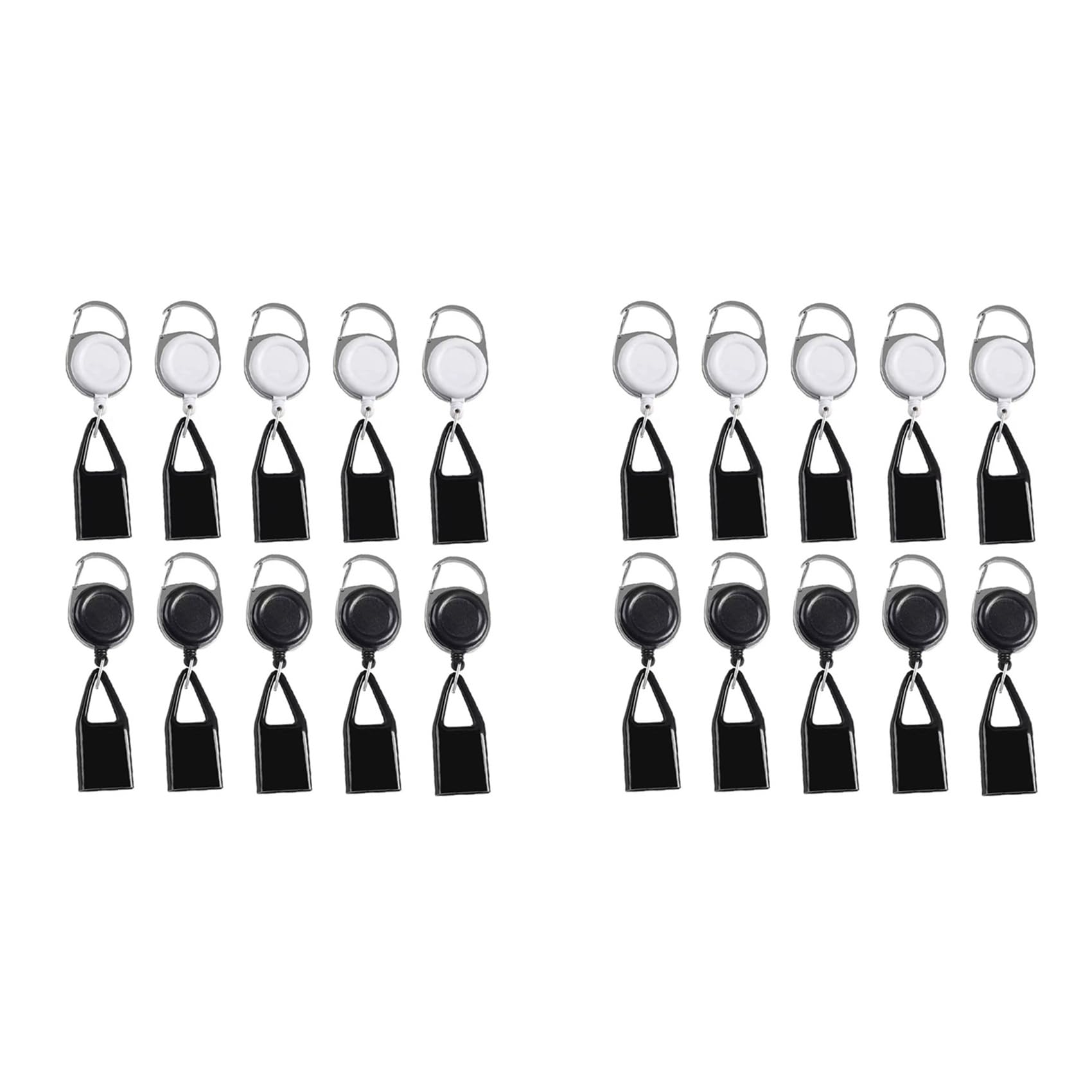 Hndhbfgrt 20Pcs Silicone Lighter Holder Sleeve Clip Lighter Protective Cover Smoking Accessories with Retractable Keychain