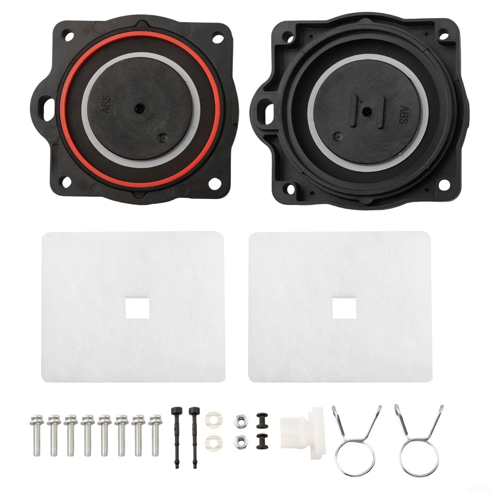 Complete Air Pump Repair Kit For HP-80 And HP-60 Series, Diaphragm Replacement Set With Safety Screw And Hole Clips, Extends Pump Life, Simple Installation