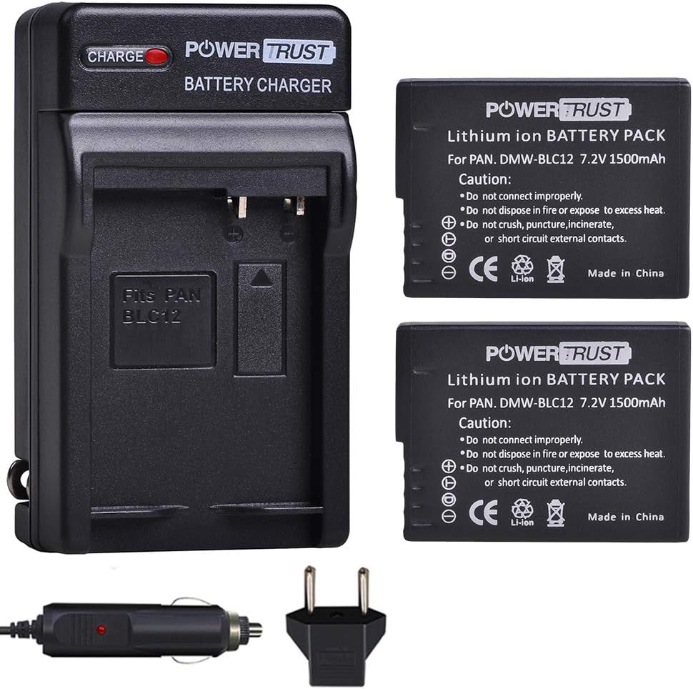 PowerTrust (2Pack) DMWBLC12 DMWBLC12E DMWBLC12PP