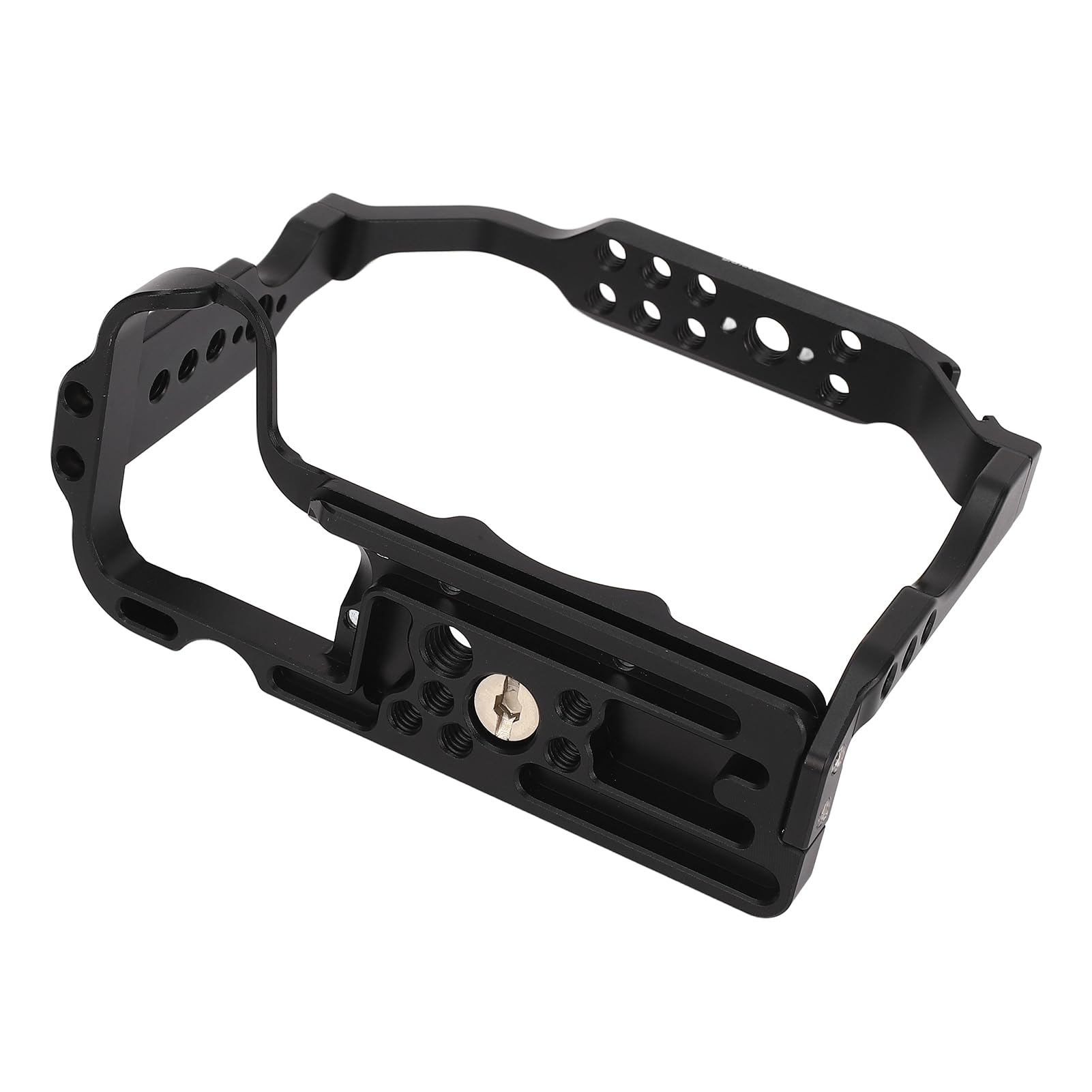 Fabater Gabbia per Fotocamera R10 per la Creazione di Video, Telaio Protettivo in Alluminio Resistente con Apertura Precisa del Foro per Vlogger