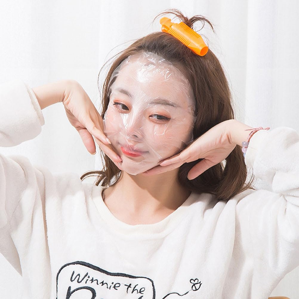 FOMIYES 800 pcs Facial Mask Film Moisture Retention Skincare Face Mask Home Salon Spa Use