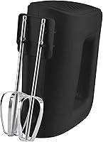 Vista 2 de Mainstays - Batidora de mano con cable de 5 velocidades, color negro