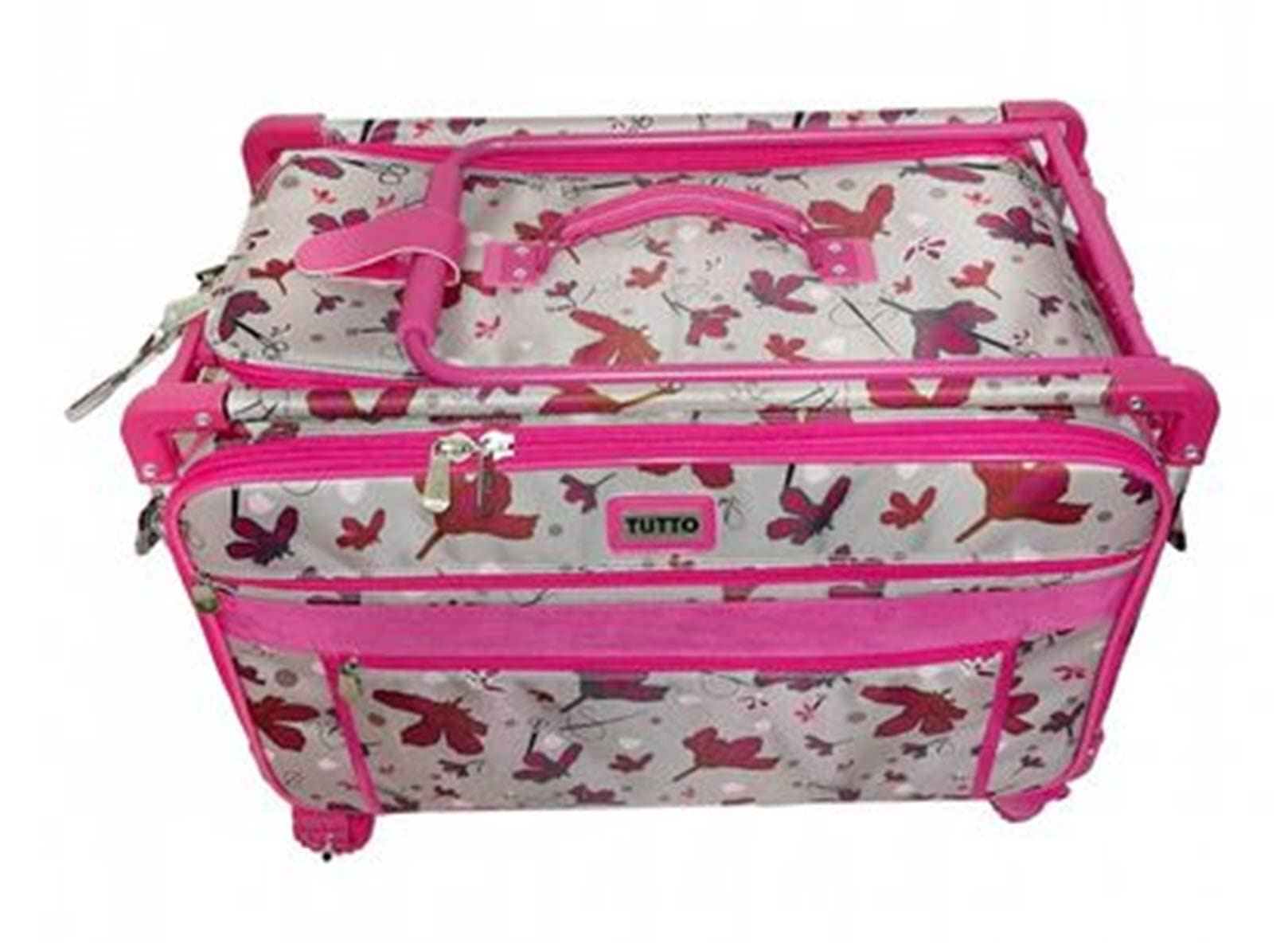 Tutto Luggage Tutto Large Machine on Wheels Daisie-Pink Notion
