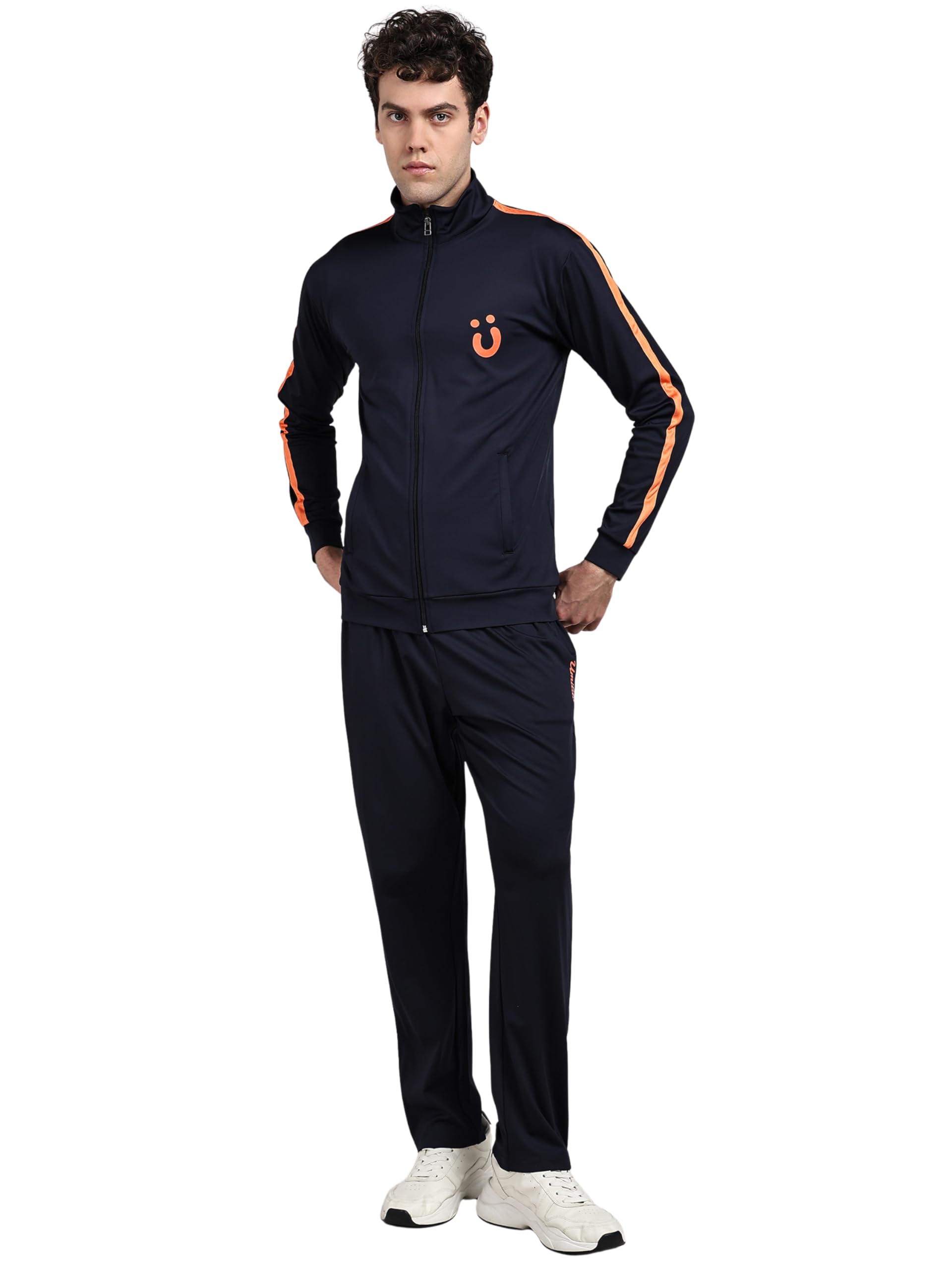 Mens Dry Fit Lightweight Jacket Track Pants Set Breathable Activewear Sportswear Gym Travelling (S-XL)-image-13