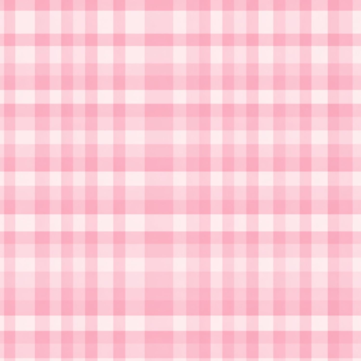 Self Adhesive Feature Removable Pink gingham check seamless Soft romantic checkered design Valentine s Peel and Stick Vinyl Wallpaper Roll, Sticky Lining Paper for Bedroom, Living Room, Kitchen Walls