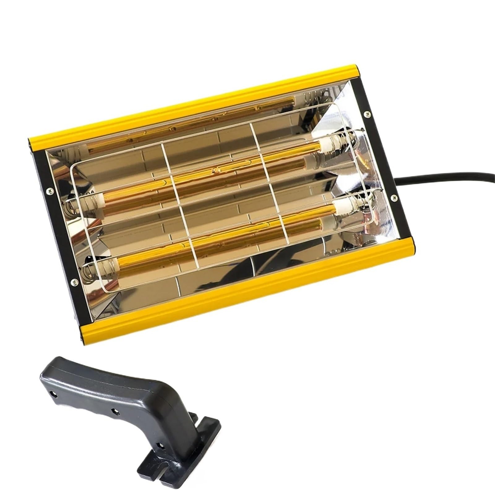 Lampada a infrarossi, Lampada For Essiccazione A Vernice A Infrarossi, Portatile For A Onde Corte, Riscaldante For A For Riparazione A Carrozzeria,per spray per auto