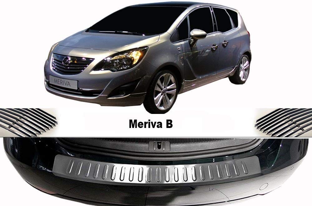 Paraurti Posteriore Opel Meriva B 2010-2013 Grigio Con Sensori. D FIR