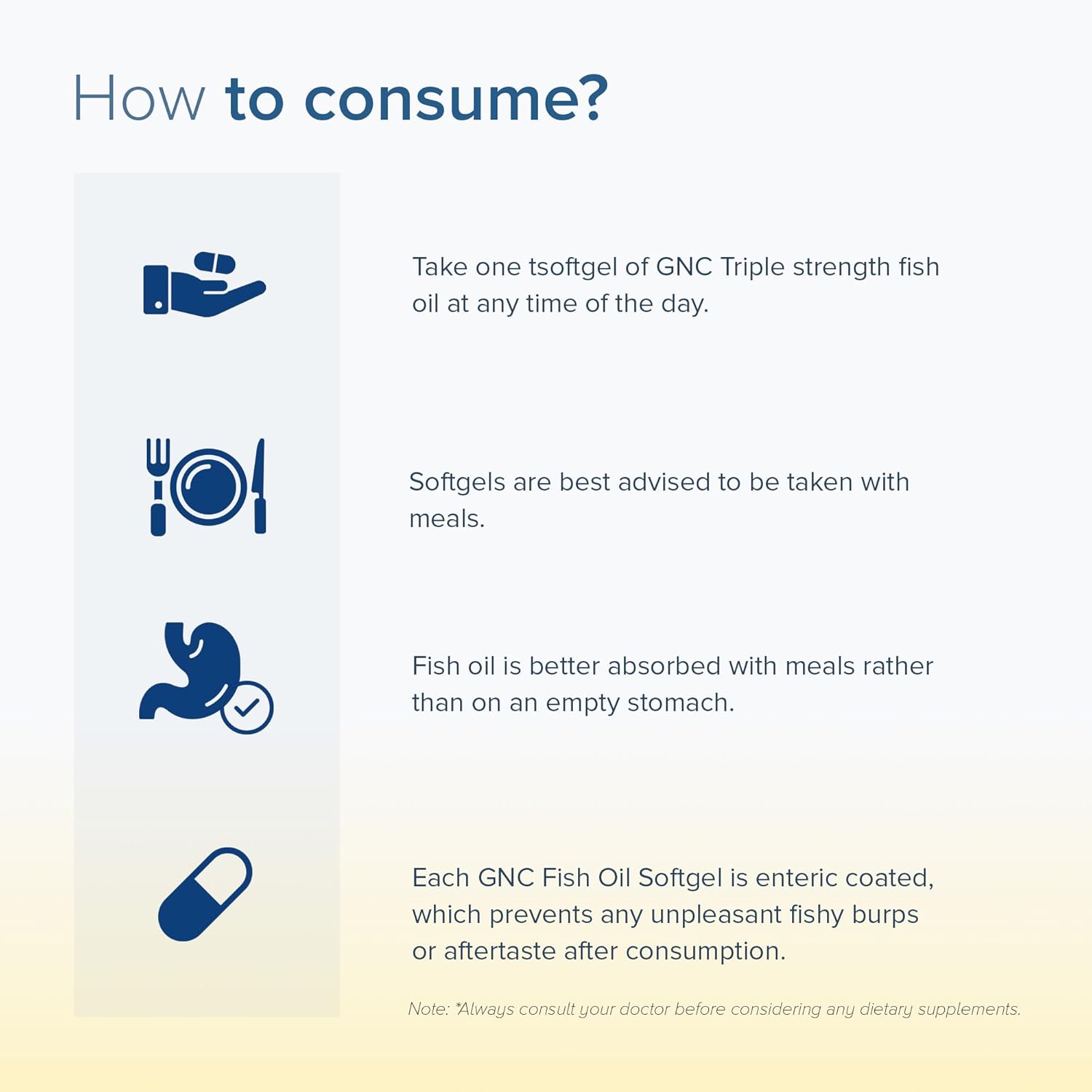 GNC Triple Strength Fish Oil 1500mg Omega -3 900mg with EPA and DHA | 60 Softgels | For heart, healthy cholesterol, combined comfort, focus and vision. Antic-Koted for No Fish Affestest | USA prepared GNC Triple Strength Fish Oil 1500mg Omega -3 900mg with EPA and DHA | 60 Softgels | For heart, healthy cholesterol, combined comfort, focus and vision. Antic-Koted for No Fish Affestest | USA prepared