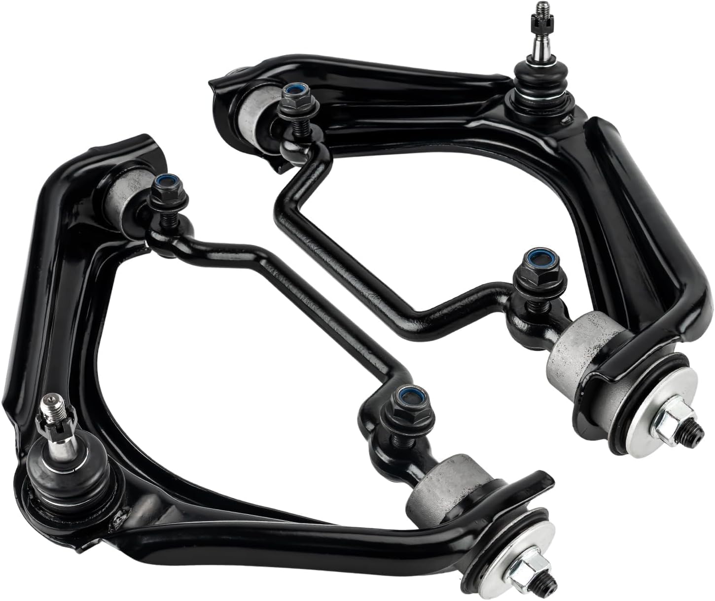 PHILTOP 10pcs Front Suspension Kit Fit for Explorer 1997-2010, Mountaineer 1998-2010, 2 Upper Control Arms w/Ball Joint+2 Lower Ball Joints+4 Outer/Inner Tie Rods+2 Sway Bars