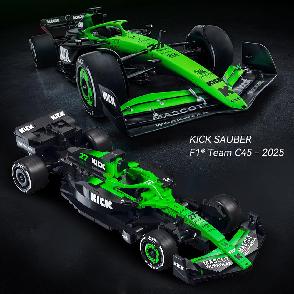 Amazon.com: CaDA C55082W Kick Sauber F1 Team C45 Building Blocks