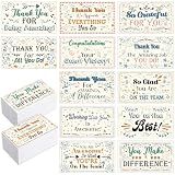 Yeaqee Employee Appreciation Cards Kudos Notes Motivational Blank,Drawing
