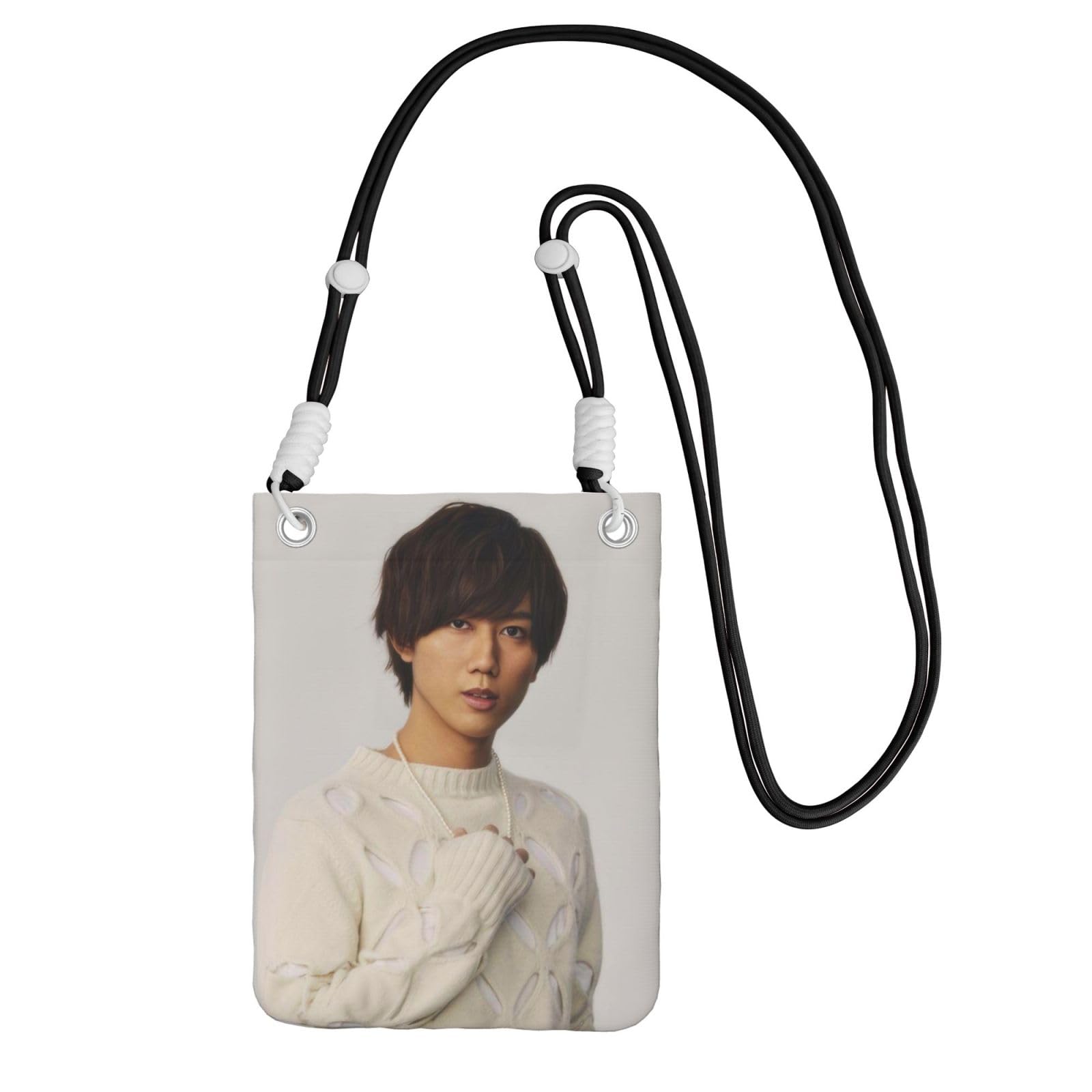 阿部亮平 (6) 軽量 ポリエステル製 街歩き ワンサイズ(幅 15cm・高さ 20cm) カスタマイズ可 小物収納便利