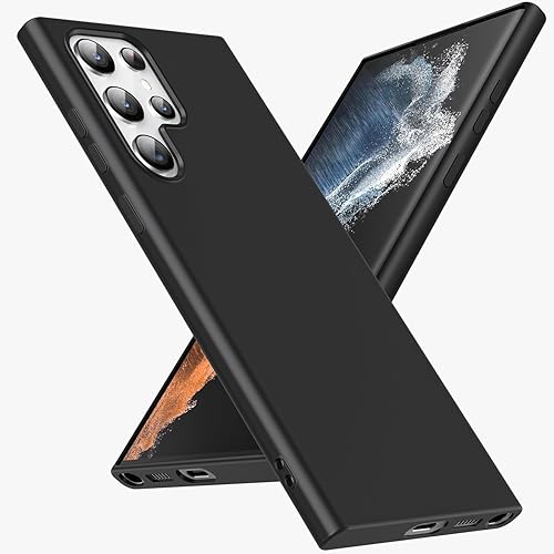 Miniatura 8 de HikerClub Funda para Galaxy S21 Ultra 5G de 6.8 pulgadas compatible con cargador Mag-Safe, funda ultradelgada de silicona líquida a prueba de golpes