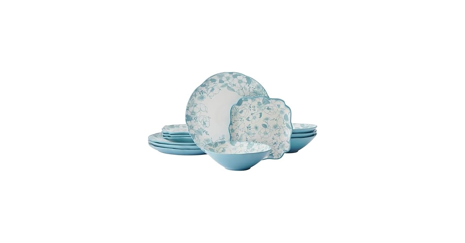 アメリカ製 PFALTZGRAFF 花柄 食器セット Amazon.com: Pfaltzgraff Garden Party Dinnerware Set (16 Piece)