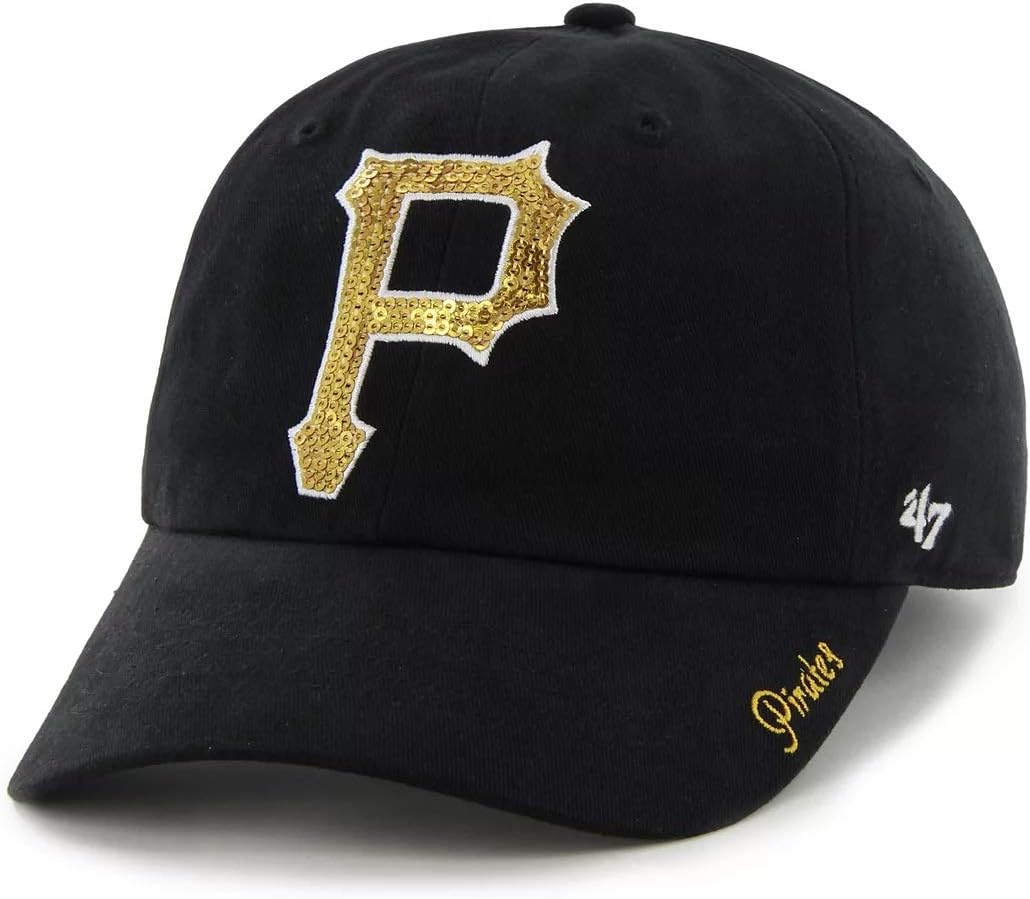 MLB Team Sparkle Clean Up Adjustable Hat, Women's One Size Fits All